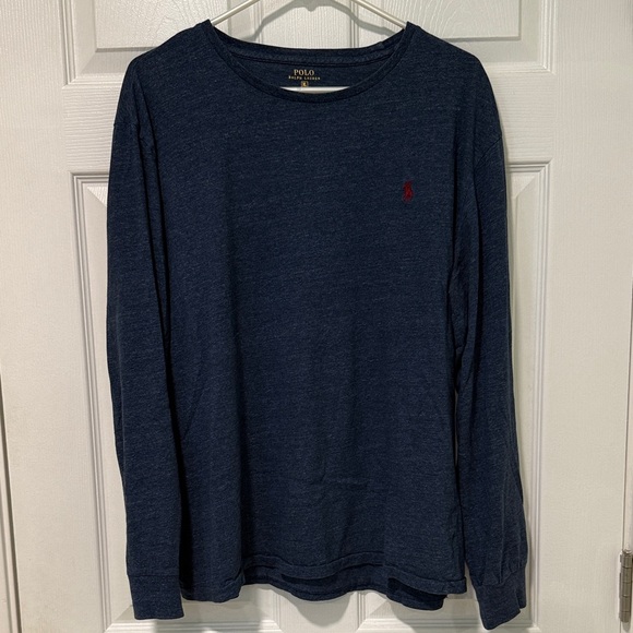Polo Ralph Lauren Navy Long Sleeve Shirt - Picture 1 of 4